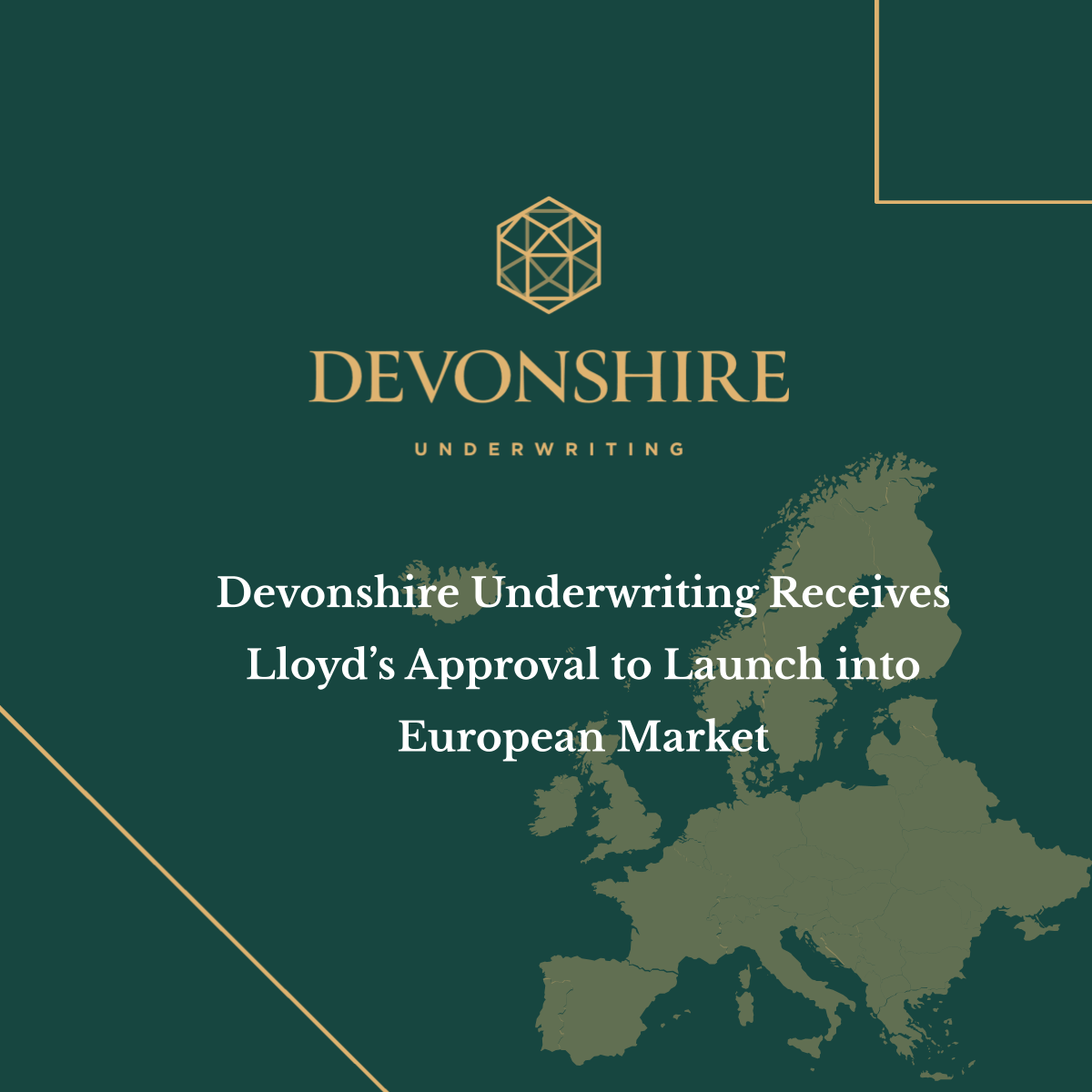 Devonshire Underwriting Receives Lloyd’s Approval to Launch into European Market
